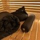 Валик для парения Banya Line из гречишной лузги, бордовый